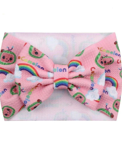 Stylish Vibrant Hair Bow Headband Collection for Kids by YANJIE 2023