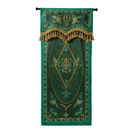 Luxury Insulated Velvet Curtains – Blue, 70–80 cm Wide