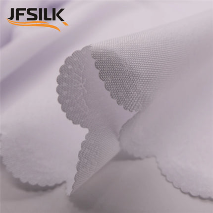Polyester White Round Wedding Tablecloth 120 Inch