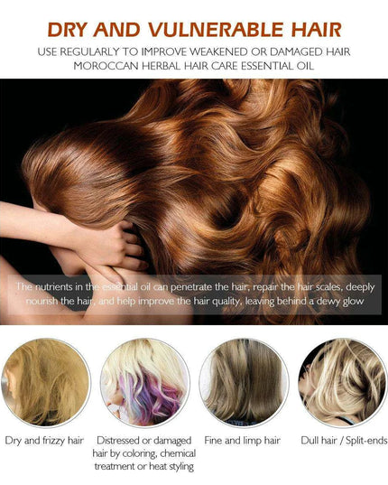 Luxurious Moroccan Hair Nourishing Oil - 30ml Rejuvenating Elixir