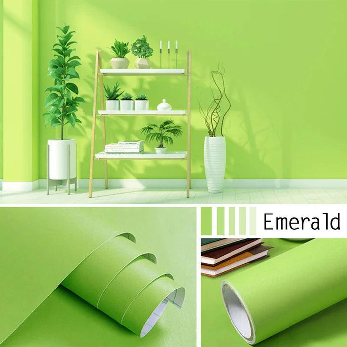 Waterproof Vinyl Self-Adhesive Wallpaper Roll - Customizable Peel and Stick Contact Paper