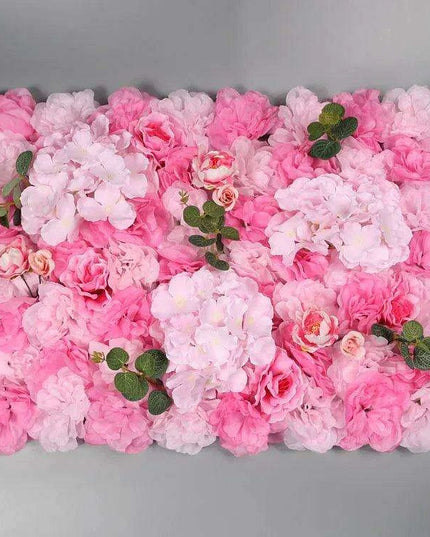 Elegant Floral Wall Art Handmade with Cotton, Silk, and Artificial Blooms