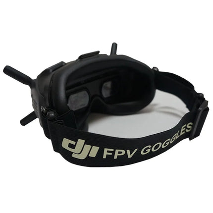 Adjustable FPV Goggles Head Strap with Battery Holder