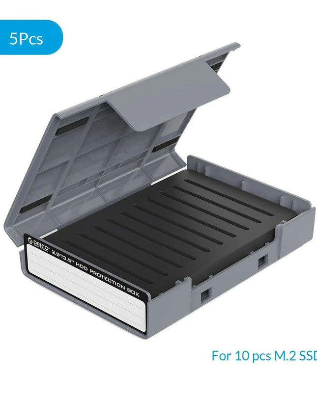 Drive Guardian 5-Pack Hard Drive Protection and Organization Set with Custom Labels