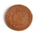 Handcrafted Sustainable Rattan Coasters - Eco-Friendly Drink Accessories for Every Occasion
