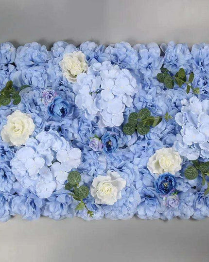 Elegant Floral Wall Art Handmade with Cotton, Silk, and Artificial Blooms