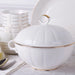 Elegant Western Style Bone China Dinner Set - Perfect for Home and Hotel Dining