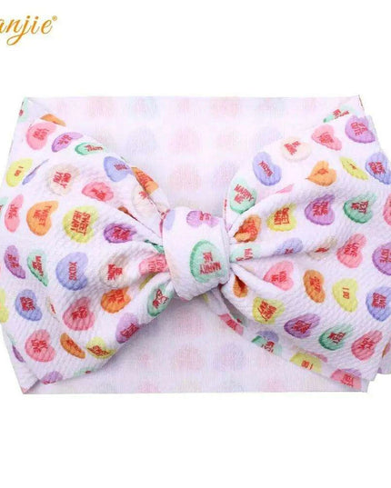 YANJIE 2023 Customizable Large Hair Bow Headband Set for Kids