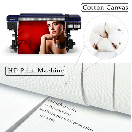 Tranquil Harmony: Blue and Gold Abstract Canvas Art Prints - Stylish Home Decor Piece