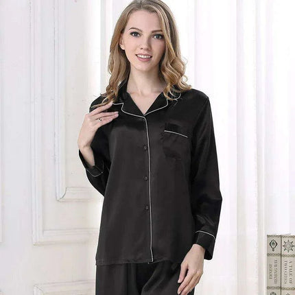Silken Dreams: Premium Women's Pajama Set for Ultimate Comfort