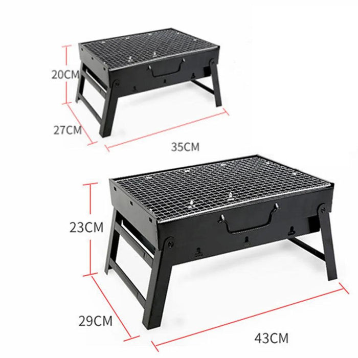Compact Travel BBQ Grill for Outdoor Cooking Adventures
