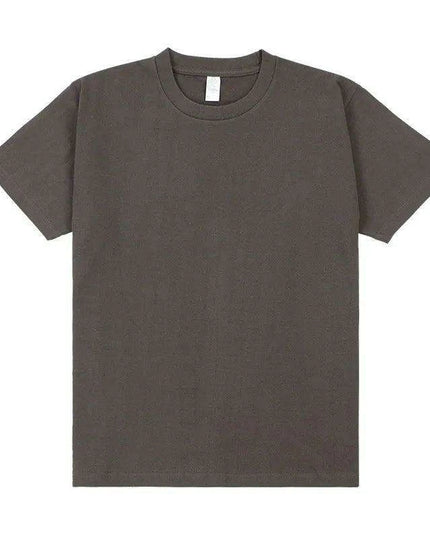 Haze Blue Casual Fit Lightweight Cotton Tee for Men and Couples