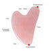 Premium Rose Quartz Fiberglass Facial Roller for Luxurious Skincare Experience