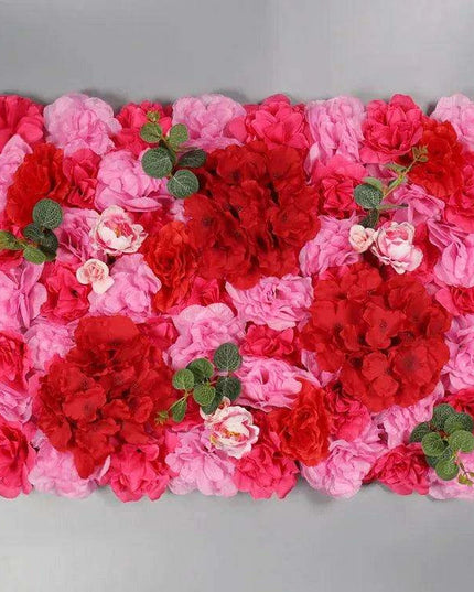 Elegant Floral Wall Art Handmade with Cotton, Silk, and Artificial Blooms