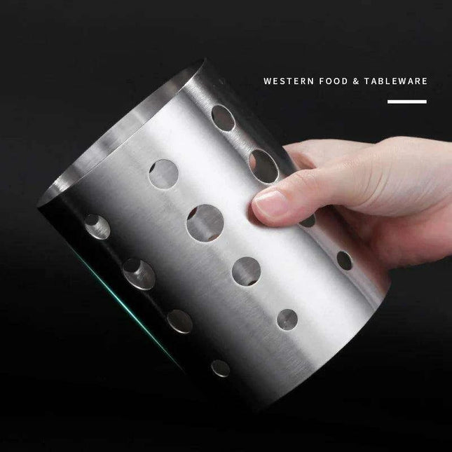 Sleek Stainless Steel Chopstick Holder for Elegant Dining