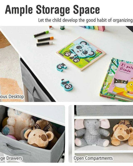 Creative Playtime Table and Chair Set for Kids - Interactive Furniture with Storage Solutions