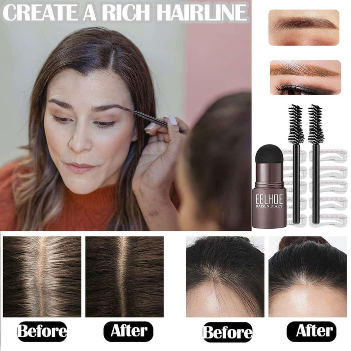 Mushroom-Tipped Brow Shaping Kit for Effortless Eyebrow Perfection
