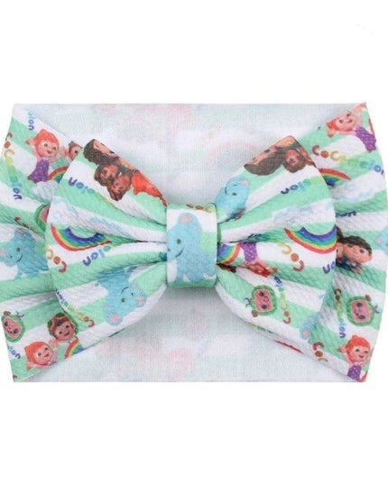 Stylish Vibrant Hair Bow Headband Collection for Kids by YANJIE 2023