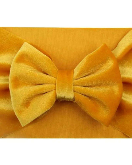 Vibrant Sunshine Sparkle Hair Bow & Headband Set: Customizable DIY Accessories for Stylish Kids - Choose from 13 Colors