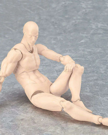 Dynamic Poseable Artist Mannequin Set for Creative Expression