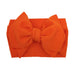 Chic Oversized Bow Turban Headband for Fashion-Forward Baby Girls