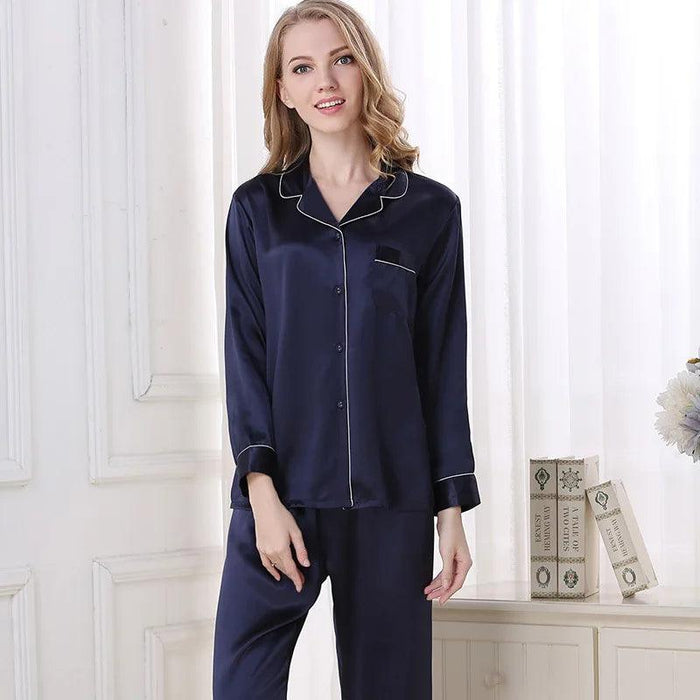 Luxurious 100% Pure Silk Pajama Set for Women