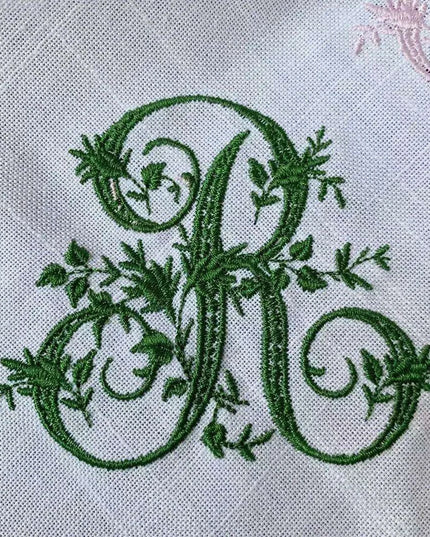 Personalized Regal Crown Linen Napkins - Elegant Wedding Table Decor Set