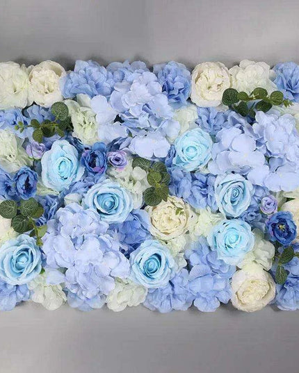 Elegant Floral Wall Art Handmade with Cotton, Silk, and Artificial Blooms