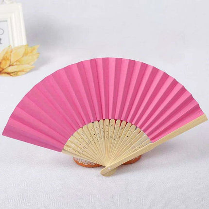Customizable Bamboo Folding Fan for Artistry and Unique Gifting