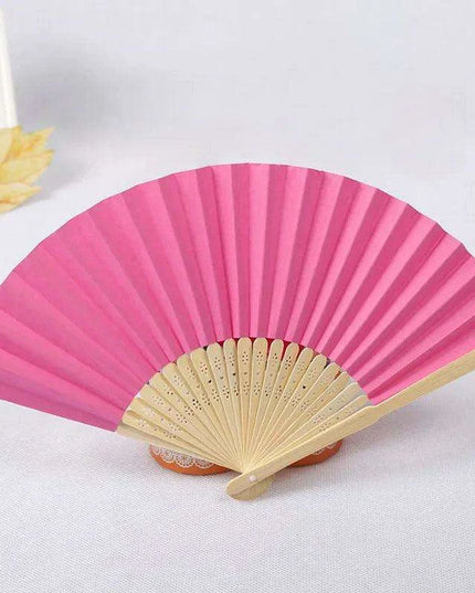 Customizable Bamboo Folding Fan for Artistry and Unique Gifting