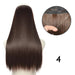 Blonde and Black Halo Hair Extensions for Effortless Volume and Length Boost