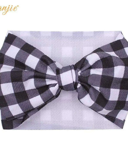 YANJIE 2023 Customizable Large Hair Bow Headband Set for Kids