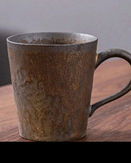 Rustic Japanese Artisan Ceramic Coffee Mug