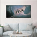 Elegant Monochrome Love Canvas Painting - Stylish Wall Decor Piece