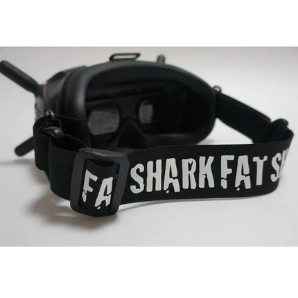 Adjustable FPV Goggles Head Strap with Battery Holder