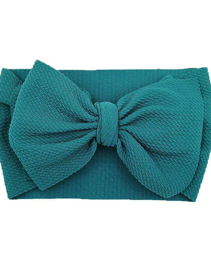 Chic Oversized Bow Turban Headband for Fashion-Forward Baby Girls