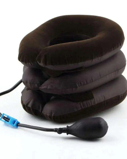 Neck Pain Relief Traction System with Four-Layer Posture Support