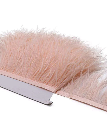 Luxe Ostrich Feather Trim for Exquisite Crafting and Design