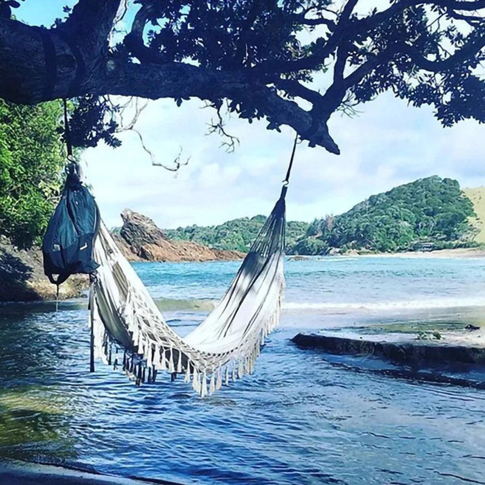 Macrame Dreamscape Deluxe Double Hammock - Your Ultimate Relaxation Escape