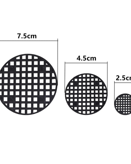 Garden Optimizer: 10-Pack Durable Mesh Drainage Cushions for Circular Planters
