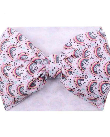 YANJIE 2023 Customizable Large Hair Bow Headband Set for Kids