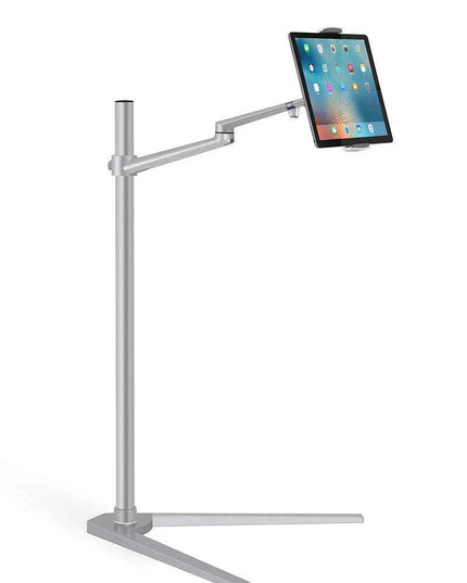 Adjustable Ergonomic Laptop and Tablet Stand with Smartphone Holder for 12-17" Devices