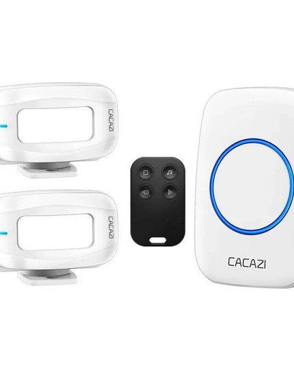 Advanced Customizable Wireless Motion Sensor Doorbell with Extended Detection Capability