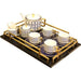 Sophisticated 11-Piece Ceramic Drinkware Collection for Tea and Coffee – Ideal for Celebrations and Special Occasions
