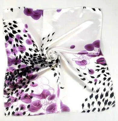 Elegant Satin Head Scarf: Versatile Wrap for Modern Women