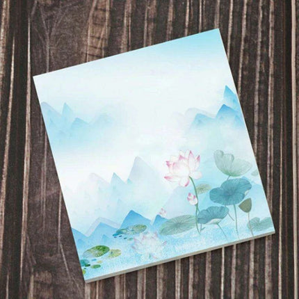 Retro Cartoon Tear-off Notepad - A Must-Have for Stationery Collectors