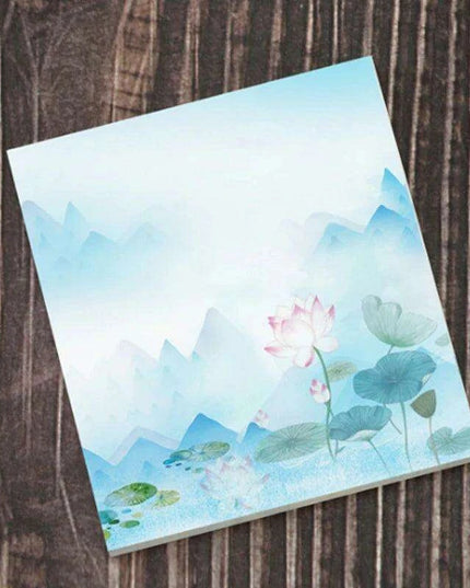 Retro Cartoon Tear-off Notepad - A Must-Have for Stationery Collectors