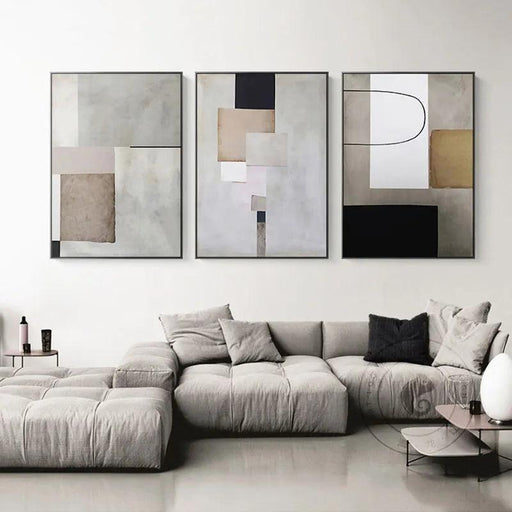 Contemporary Abstract Canvas Art for Modern Home Decor