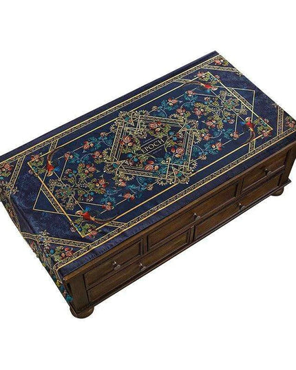 Luxurious Floral Velvet Tablecloth: Elevate Your Dining Experience