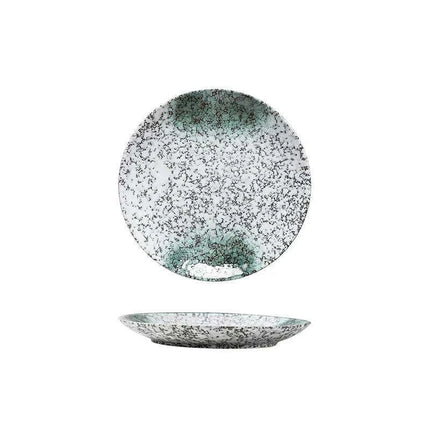 Elegant Japanese Stoneware Dining Plate Set - Choose Your Ideal Size (6, 8, or 10 Inch)